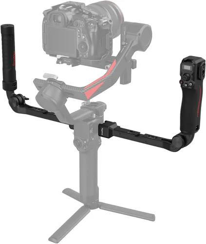Miniatura 10 de SMALLRIG Mango Doble Empuñadura para Cardán DJI RS 4 /RS 4 Pro/RS 3 / RS 3 Pro/RS 2 / RSC 2, Empuñadura de Mango de Cardán con Rieles NATO, Zapata