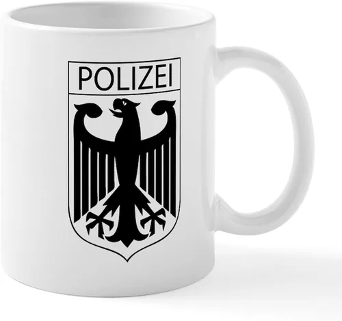 Miniatura 29 de CafePress Taza de café de cerámica de 11 oz (11.0 fl oz) de Police Mom
