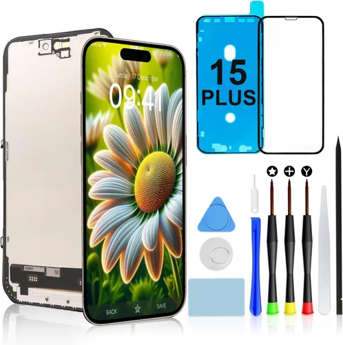 Miniatura 23 de Brinonac para iPhone 6, pantalla de repuesto negra, digitalizador LCD táctil, montaje completo con cámara frontal, sensor de proximidad, altavoz