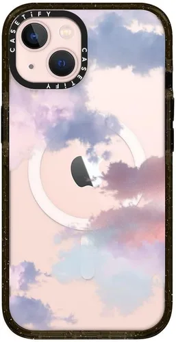 Miniatura 13 de CASETiFY Impact - Funda para iPhone 13 [protección contra caídas de 6.6 pies/compatible con Magsafe] Black Kingsnake, color negro transparente