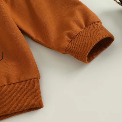 Miniatura 4 de AEEMCEM Conjunto de ropa de Halloween para bebé niña, sudadera con estampado de letras de Hello Pumpkin y pantalones acampanados de leopardo