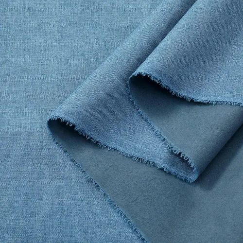 Miniatura 8 de The Yard - Tela de lino sintético gris de 57 pulgadas x 3.3 yardas, tela de tapicería gris para sofás, sillas, bases de somier, oculta el marco