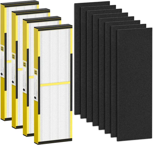 Miniatura 9 de Paquete de 3 filtros HEPA FLT4825 B de repuesto compatibles con modelos de purificador de aire G-guardian AC4825 AC4300 AC4800 AC4850PT AC4900CA