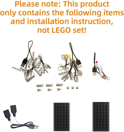 Miniatura 3 de GEAMENT Kit de luz LED compatible con Lego Daily Bugle - Juego de iluminación para modelo de construcción 76178 (juego de modelos no incluidos)