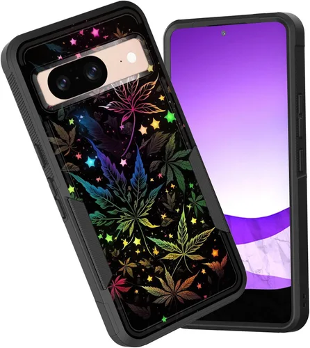 Miniatura 88 de Funda para Pixel 6A, funda híbrida de doble capa resistente a prueba de golpes de policarbonato duro de silicona suave TPU para Google Pixel 6A