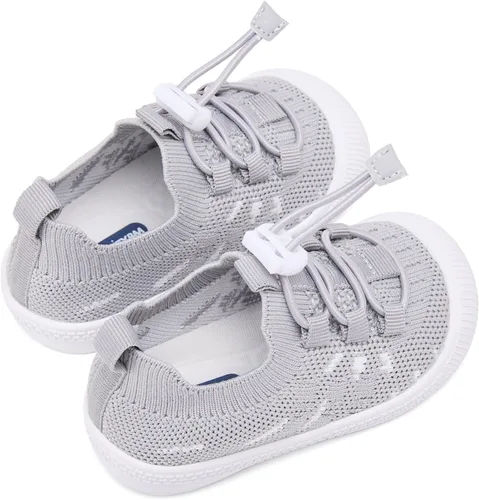 Miniatura 111 de BMCiTYBM Zapatos de bebé para niños y niñas, zapatos para caminar para niños pequeños, zapatos ligeros antideslizantes para 6, 9, 12, 18, 24 meses