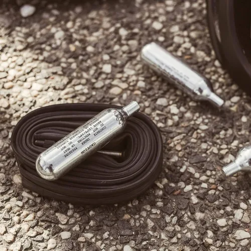 Miniatura 4 de CyclingDeal - paquetes de cartuchos de CO2 roscados de 6 o 12 o 20 o 30 x 0.56 oz (16g), repuesto para bombas de bicicleta y bombas de CO2 – Gran