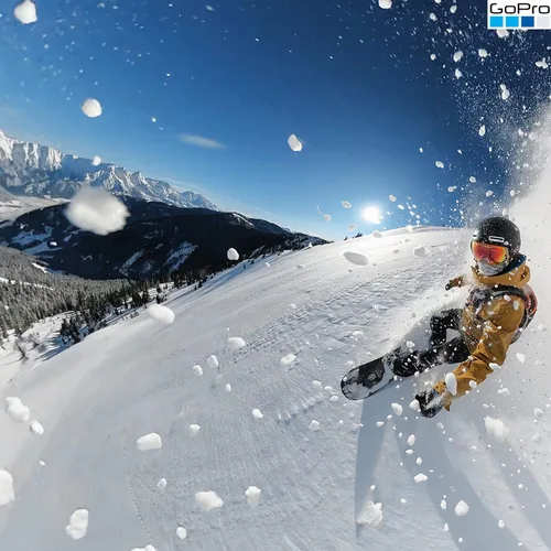 Miniatura 9 de GoPro HERO7 Black - Embalaje de comercio electrónico - Cámara de acción digital impermeable con pantalla táctil 4K HD Video 12MP Fotos Negro