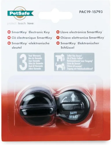 Miniatura 4 de PetSafe Llave electrónica de puerta para mascotas para puerta electrónica de mascotas, llaves de perro y gato, añade más mascotas, se adapta a