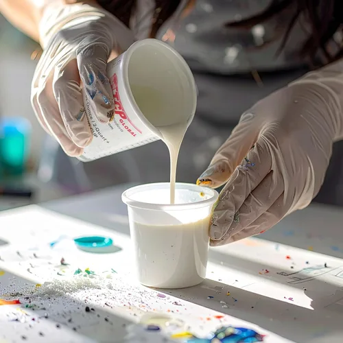 Miniatura 7 de Custom Shop Vasos para mezclar pintura, 64 onzas (caja de 100) – Vasos medidores de plástico para líquidos, pintura automotriz, resina epoxi, arte