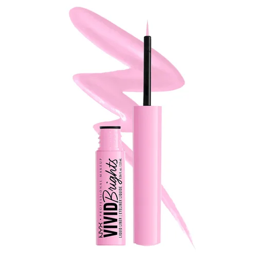 Miniatura 21 de NYX PROFESSIONAL MAKEUP Vivid Brights Delineador Líquido, Delineador de Ojos Resistente a las Manchas con Punta Precisa - On Red 04 en rojo