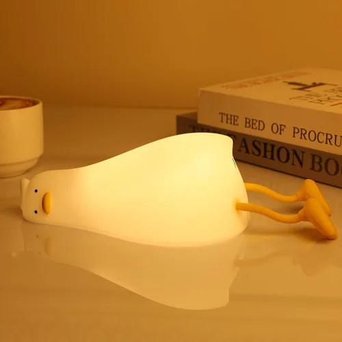 Miniatura 11 de Luz nocturna de silicona con forma de elefante para niños - Lámpara LED recargable y regulable en 3 niveles, control táctil, luz suave de animales