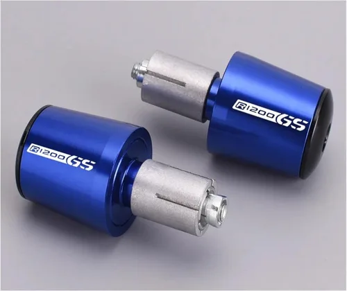 Miniatura 8 de Extremos de manillar de motocicleta de 7/8 pulgadas de 0.866 in, agarres de aluminio CNC, accesorios para BMW R1200GS R1200gs ADV R 1200 GS LC Negro