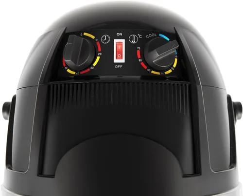 Miniatura 3 de Secador de pelo profesional ajustable en altura, base rodante de pie con ruedas, ajuste de temperatura de tiempo para salón y uso doméstico