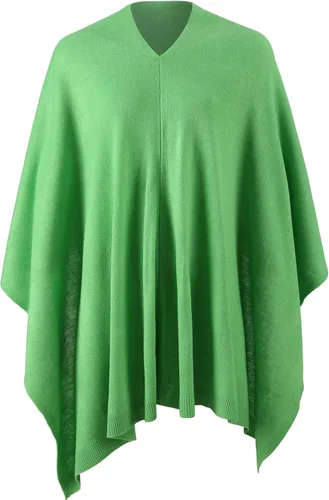 Miniatura 52 de Fomolom Ponchos para mujer, versátil, ligero, tejido sólido, chal envolvente, bufanda, accesorios para mujer