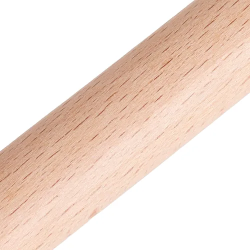 Miniatura 6 de 1 par de instrumentos de percusión musical de clavos de madera clásica de 8 pulgadas, palos de ritmo de madera natural (1 par FBA)