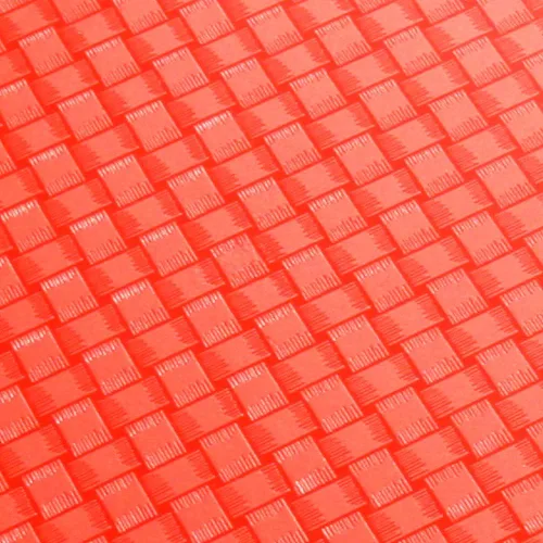 Miniatura 3 de New Star Foodservice Bandeja de comida rápida, juego de 12 (rojo, 10 x 14 pulgadas)