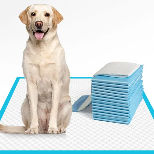 IMMCUTE Almohadillas para orina de perro, extra grandes, de 28 x 34 pulgadas, almohadillas de entrenamiento para cachorros, superabsorbentes y a