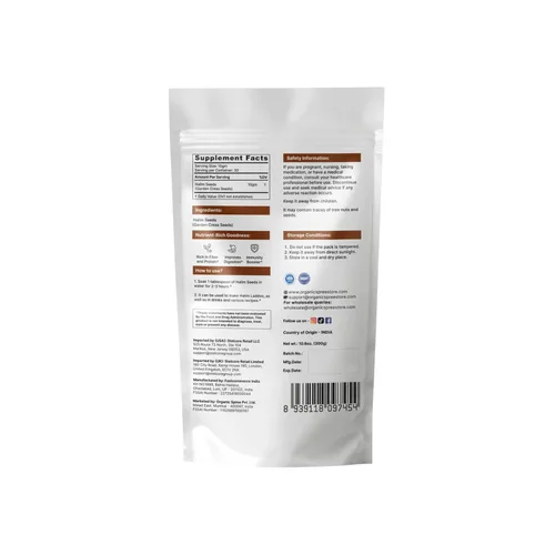 Miniatura 2 de Organic Spree Semillas de Halim 300gm (10.6oz) Semillas de Berro de Jardín Puras y Naturales