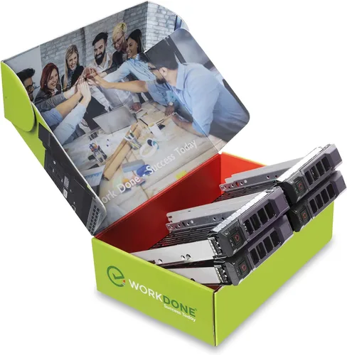 Miniatura 8 de WORKDONE Paquete de 4 unidades – Organizador de disco duro de 3.5 pulgadas – Compatible con servidores Dell PowerEdge seleccionados de 11 a 13ª