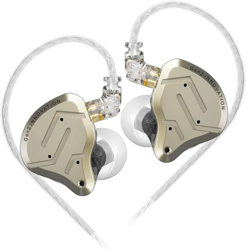 Miniatura 7 de KZ ZSN PRO X - Auriculares con cable, auriculares de monitorización intraurales con controlador doble, sonido claro y auriculares ergonómicos