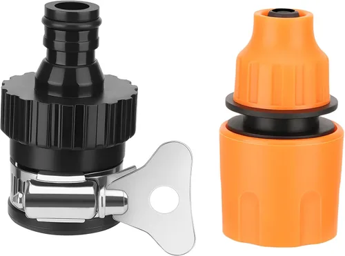Conector de grifo para uso de lavadora a presión portátil inalámbrica, grifo que proporciona agua para limpieza de piso, pared y valla de coche