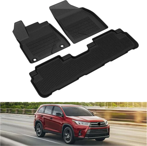 Miniatura 30 de KIWI MASTER Alfombrillas para Honda Civic 2016-2021, ajuste personalizado para todo tipo de clima, revestimientos de suelo de TPE resistentes, 2