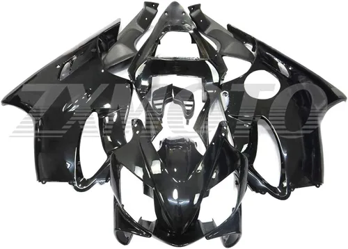 Miniatura 5 de Kit de carenados de plástico ABS negro mate para Honda CBR600 F4 1999-2000