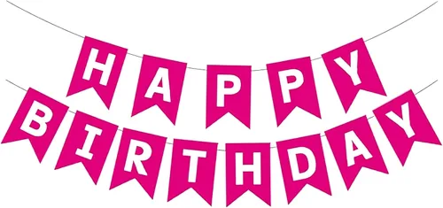 Miniatura 26 de Cartel de feliz cumpleaños suministros para fiesta de cumpleaños (B 1)