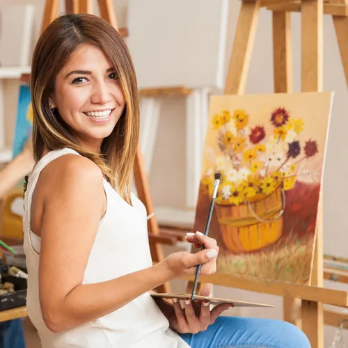 Miniatura 7 de KEFF Paquete de 24 lienzos para pintura, 6 de 5 x 7, 8 x 10, 9 x 12, 11 x 14 pulgadas, suministros de arte para adultos y niños, lienzos imprimados