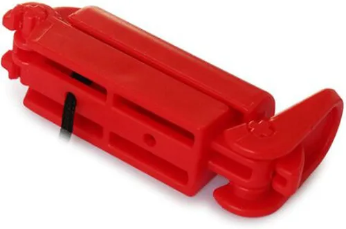 Miniatura 3 de 1 unid ABS bebé niño asiento de coche cinturón de seguridad clip hebilla niño niño correa segura antideslizante cerradura fija accesorios coche