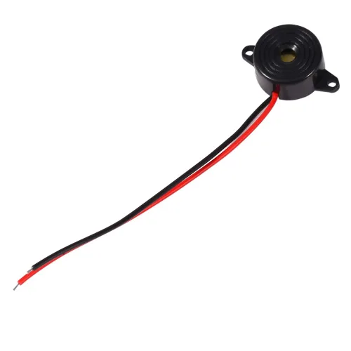 Miniatura 2 de piezo zumbador de alarma, Zumbador Electrónico Sonido de Alerta de Sonido 3 24V Piezo Tono Electrónico Zumbador de Alarma de Sonido Continuo