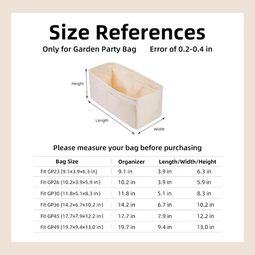 Miniatura 7 de DGAZ Organizador de bolso sedoso, organizador de bolsos de lujo y bolso de mano, organizador de bolsas Simplicity para fiestas de jardín 3036 bolsas