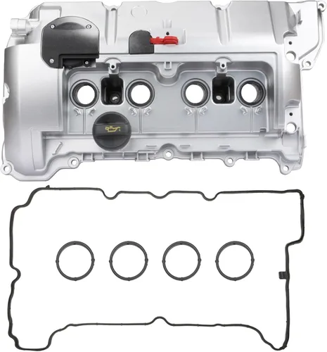Miniatura 9 de MITZONE Cubierta de válvula de culata compatible con 2007-2016 Mini Cooper Base R55-R61 non-S N16/N12 1.6L Reemplazar 11127646554
