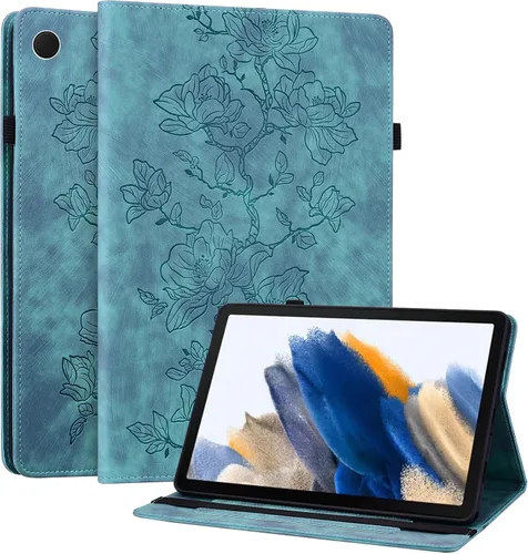 Miniatura 40 de Funda para Samsung Galaxy Tab S5e 10.5 2019 Modelo SM-T720/T725/T727, funda delgada de piel sintética con soporte multiángulo y soporte