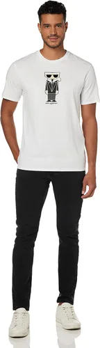 Miniatura 4 de Karl Lagerfeld Paris T, Kocktail Karl, Short Sleeve Crew Neck Mens Shirt