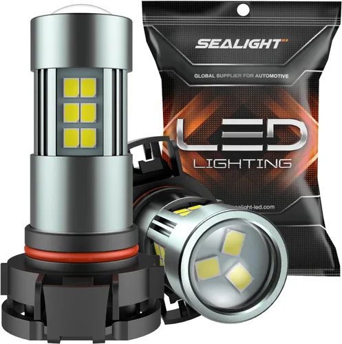 Miniatura 8 de SEALIGHT Bombillas D2S, 45000 lúmenes, 6500 K, luz blanca de repuesto 85122 66240 66040 66240CBI D2R, ventilador de refrigeración Plug and Play