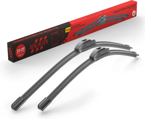 Miniatura 24 de BERG REGEN Escobillas de limpiaparabrisas de 13 + 13 pulgadas de repuesto para Jeep Wrangler 1997-2006, calidad original de equipo original