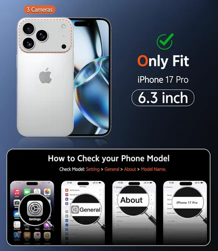Miniatura 857 de FNTCASE Funda para iPhone 13 Pro-Max: Fundas magnéticas transparentes compatibles con Magsafe Slim anti amarillamiento protección contra caídas