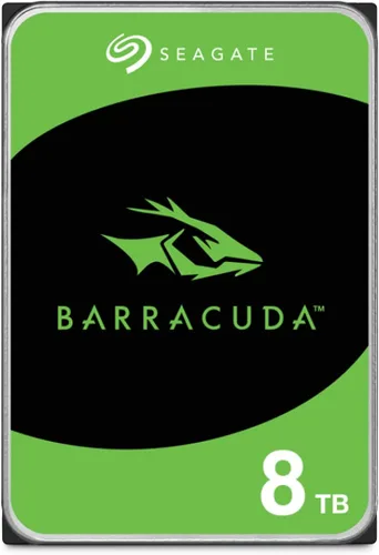 Seagate BarraCuda - Disco duro interno de 8 TB, SATA de 3,5 pulgadas, 6 Gb/s, 5,400 RPM, caché de 256 MB para PC de escritorio (ST8000DMZ04/004)