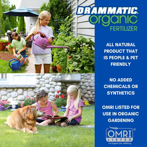 Miniatura 4 de Dramm Drammatic® Organic™ Fertilizante original 2-4-1, fertilizante líquido hidrolizado para pescado, para verduras, flores y frutas, 1 galón