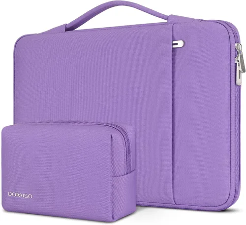 Miniatura 15 de DOMISO Funda protectora para laptop de 13 pulgadas, resistente al agua, a prueba de golpes, para MacBook Air 13, M4, M3, M2, MacBook Pro M2, M1