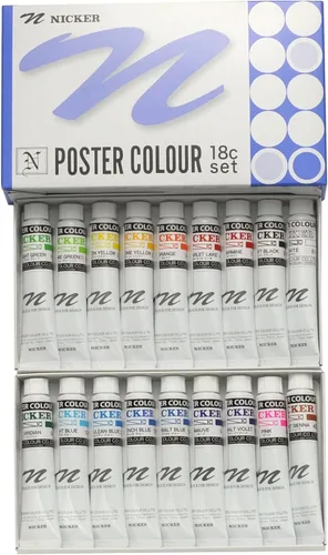 Miniatura 8 de Knicker Color PC40ML36N - Póster de acuarela, juego de 36 colores, 1.4 fl oz (1.4 fl oz)