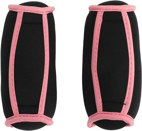 Juego de pesas de mano suaves de 1 libra, par con correa de mano para entrenamiento de fuerza, caminar, trotar, fitness, material de neopreno,