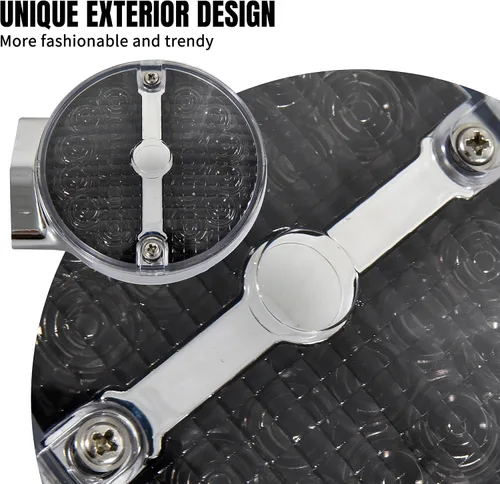 Miniatura 3 de Barra de luz LED trasera indicadora de señal de giro para Road King, lente ahumada, carcasa cromada, señal de giro para Harley Electra Glide