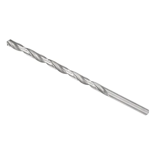 Miniatura 17 de Broca helicoidal extra larga, 0.276 in de diámetro de taladro 9.843 in de longitud total, broca helicoidal de acero de alta velocidad