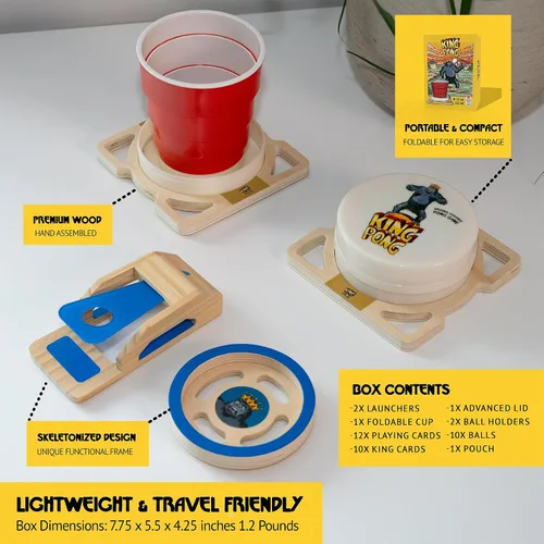 Miniatura 3 de Paquete clásico de Wously Games - PINBO & King Pong incluidos