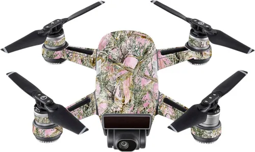 Miniatura 26 de MightySkins Skin compatible con DJI Spark Mini - Camuflaje rojo Funda protectora de vinilo duradera y única Fácil de aplicar, quitar y cambiar