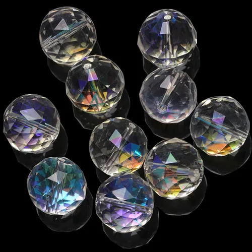 300 piezas de cuentas de cristal rondelle de 4 mm para hacer joyas, cuentas de cristal facetadas redondas de AB para joyería, cuentas espaciadoras
