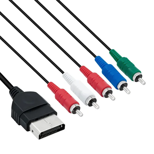 Miniatura 7 de Mcbazel HDTV de alta definición componente de TV compuesto AV Audio Video Cable para Classic Original Xbox sólo